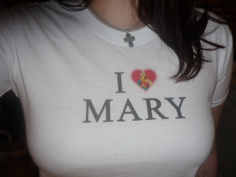 I Heart Mary Baby Tee