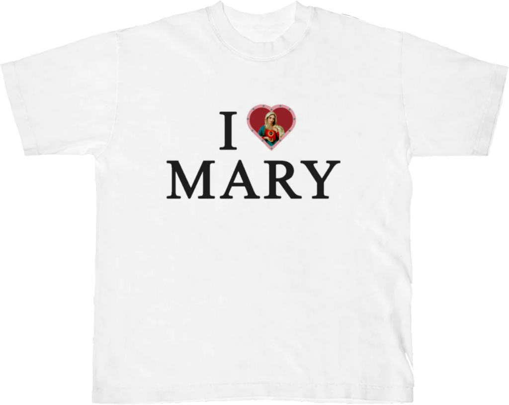 I Heart Mary Baby Tee